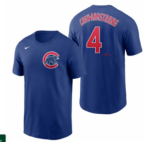 Cubs Nike Youth Crow Amstrong Player Name & Number T-shirt