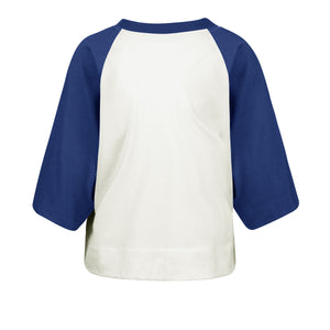 Cubs '47 Ladies Infield Shift Raglan Crop T-shirt