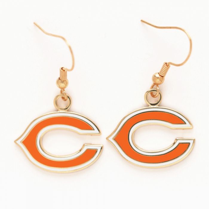 Bears Logo Earrings