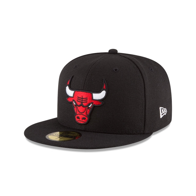 Bulls Team Logo Black 5950