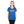 Cubs New Era Girls Flip Sequins Royal Shirt