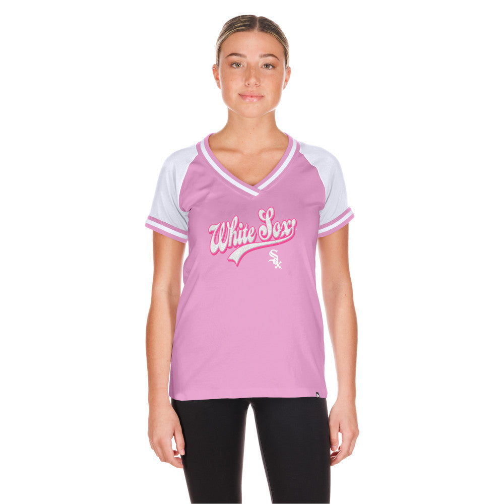 White Sox Ladies Game Day Screen Print With Glitter Shirt