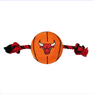 Bulls Basketball Rope Toy