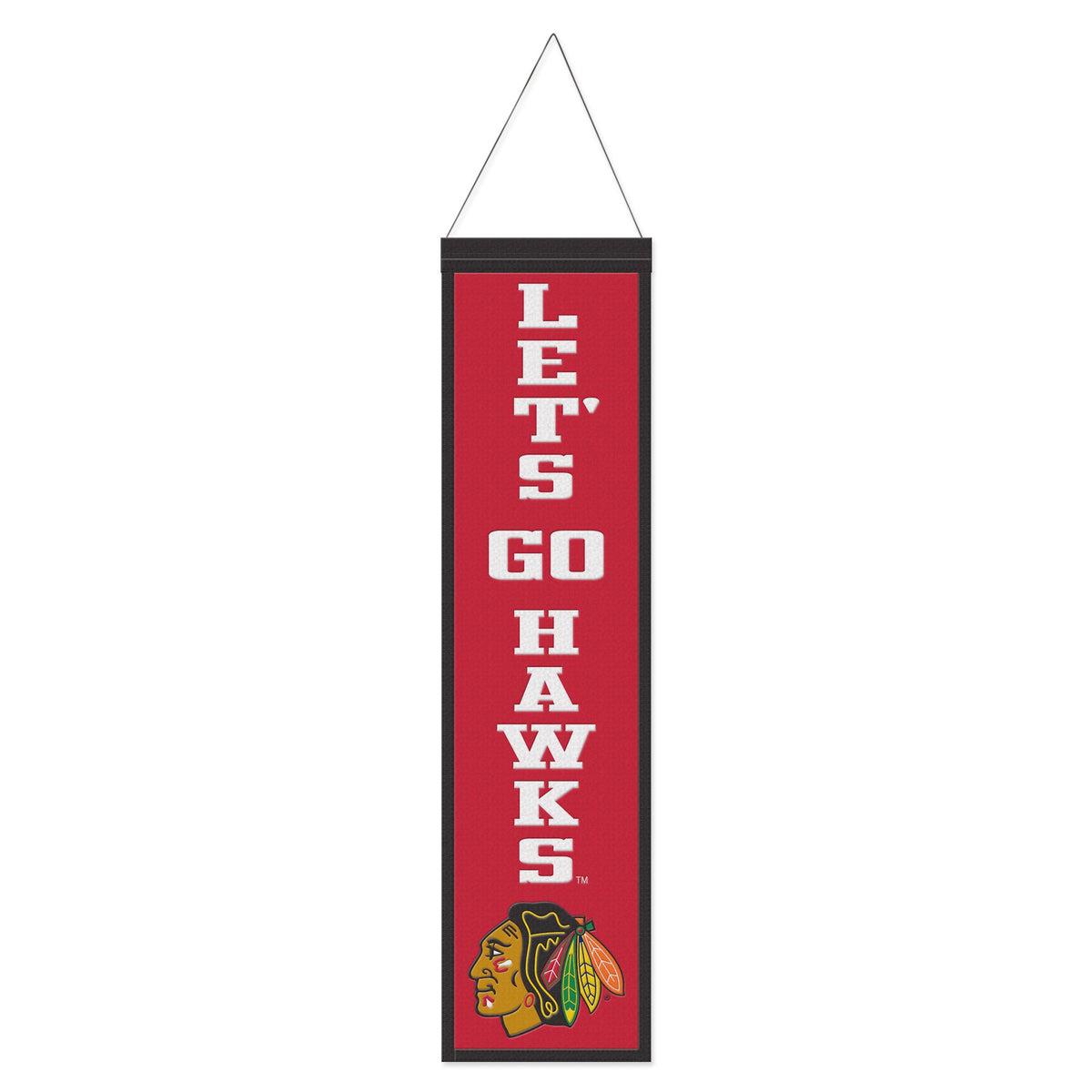 Blackhawks Slogan Banner