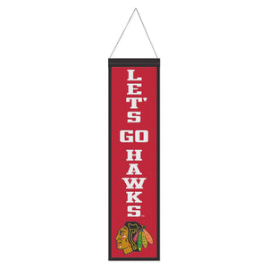 Blackhawks Slogan Banner