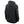 Black hoodie with a logo on the back on a white background