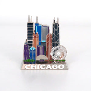 Chicago Color Skyline Statue