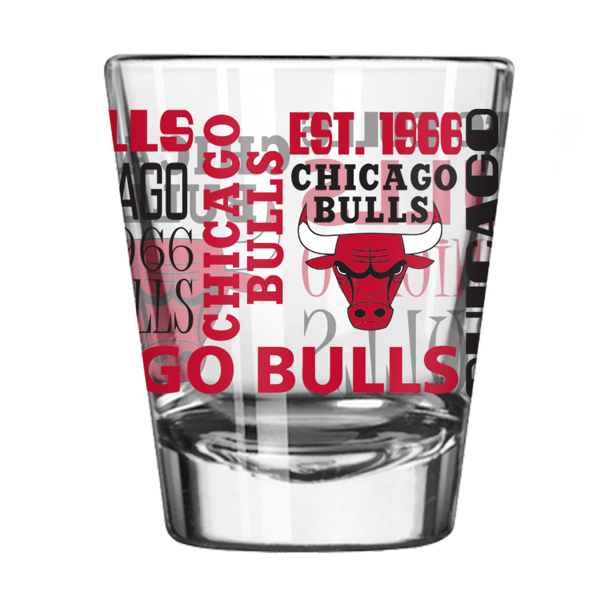 Bulls Spirit Shot Glass