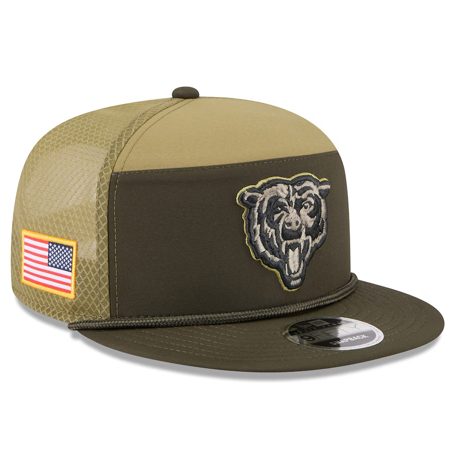 Bears New Era 2025 Salute to Service Bear Head 950