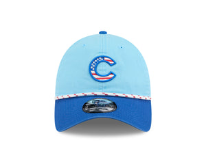 Cubs New Era 2025 4th of July 920 (D)