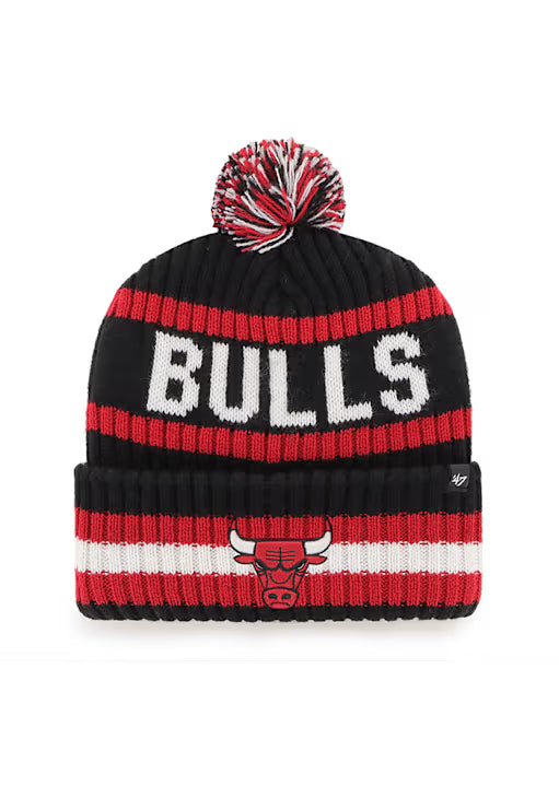 Bulls '47 Black Bering Knit Hat
