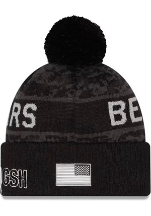 Bears New Era 2026 Salute to Service Beanie (Bearhead)