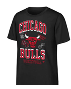 Bulls Youth Grit and Glory S/S Cotton T-Shirt