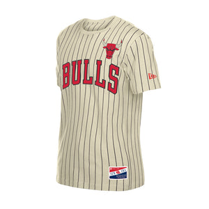 Bulls New Era Dune Dust Stripe T-shirt