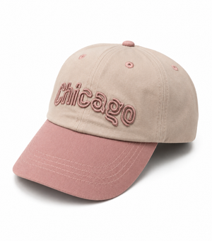 Chicago Youth Retro Pink Cap