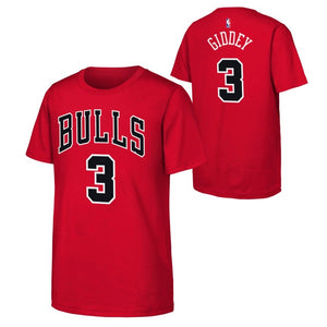 Bulls Josh Giddey Youth Name & Number T-shirt