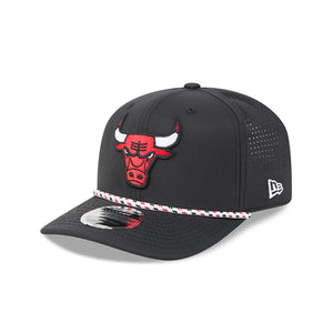 Bulls New Era Black Performance 970