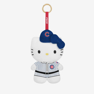 Chicago Cubs Plush Hello Kitty Bag Charm Keychain