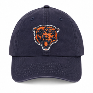Bears Girls Grid Iron Sequins Slouch Hat