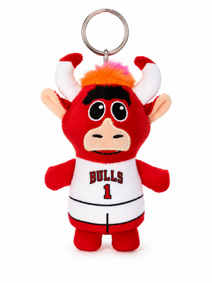 Bulls FOCO Plush Mascot Keyring