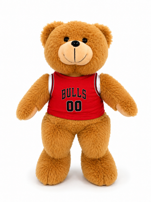 Bulls Fuzzy Uniform Bear