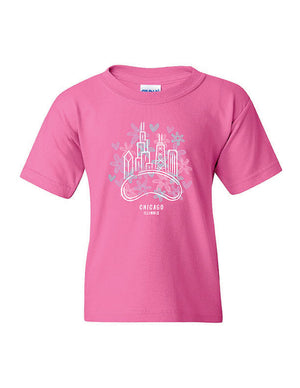 Chicago Girls Flower Power T-shirt