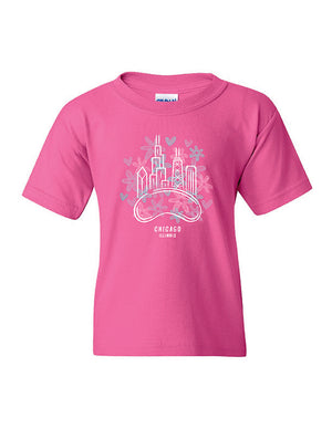 Chicago Girls Flower Power T-shirt