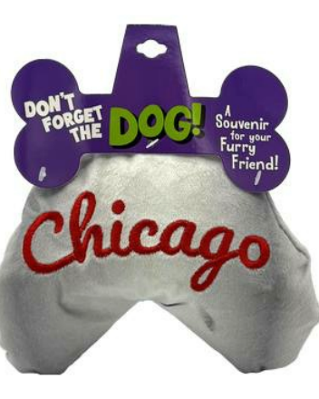 Chicago "The Bean" Dog Toy