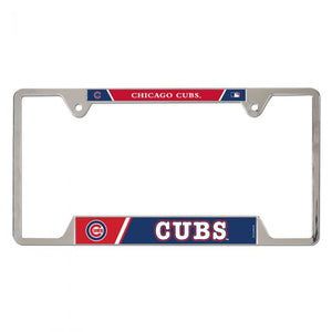 Cubs Metal License Plate Frame