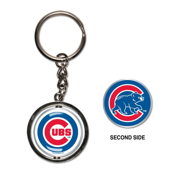 Cubs Spinner Keychain
