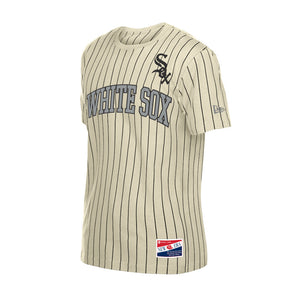 White Sox New Era Dune Dust Stripe T-shirt