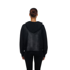 Bulls New Era Ladies Metal Studs Hoody