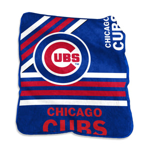 Cubs Raschel Plush Blanket