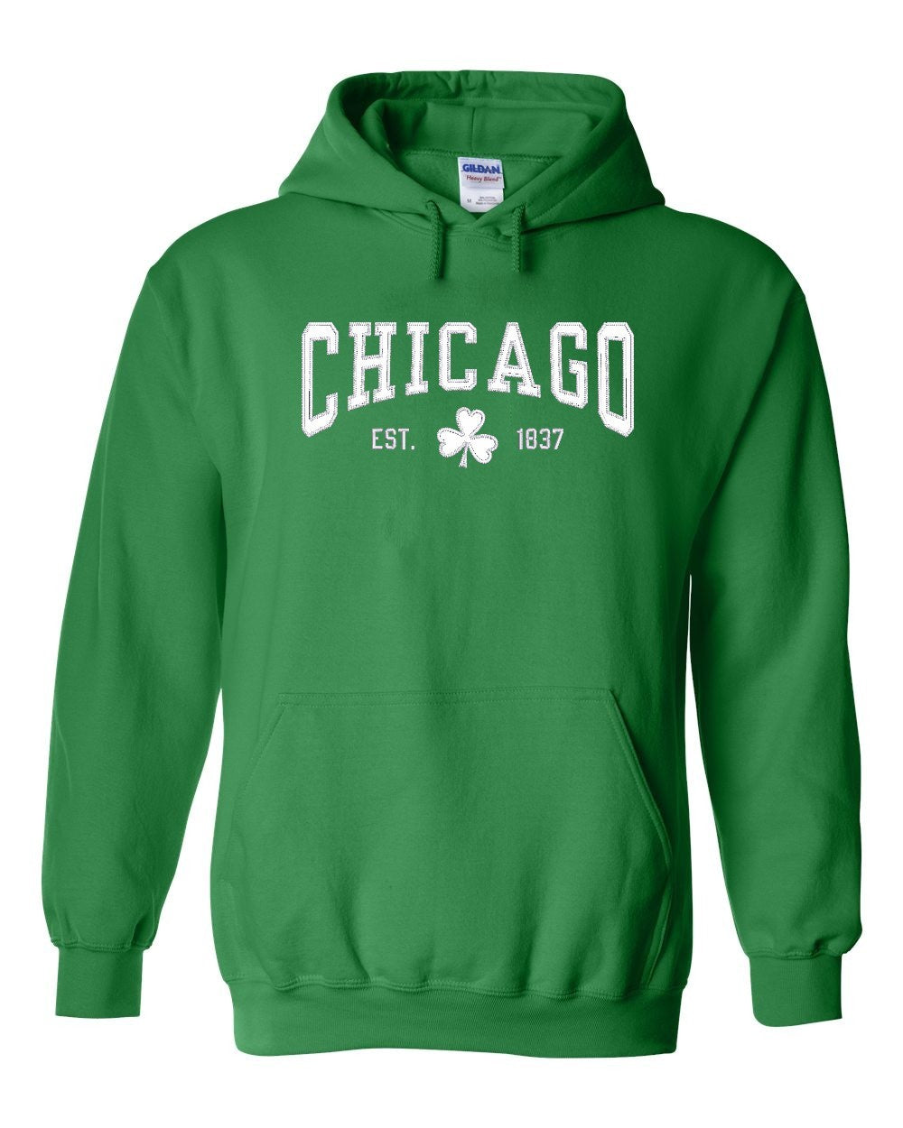 Irish (Chicago) Appliqué Hooded Sweatshirt