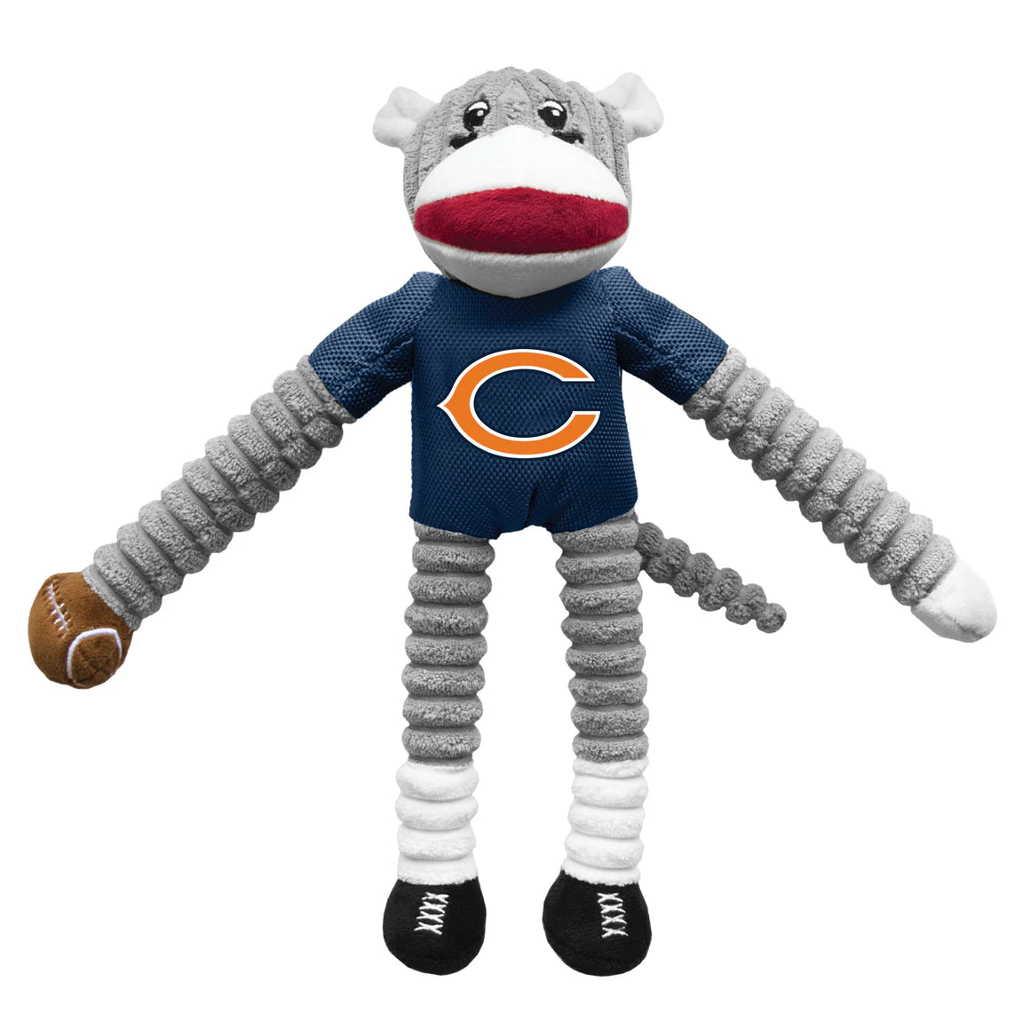 Bears Team Sock Monkey Pet Toy