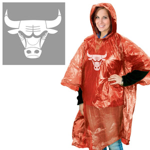 Bulls Rain Poncho
