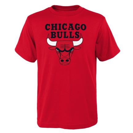 Bulls Child Primary Logo T-shirt SMU-Red