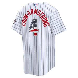 Cubs Nike July 4th Pete Crow-Armstrong Jersey