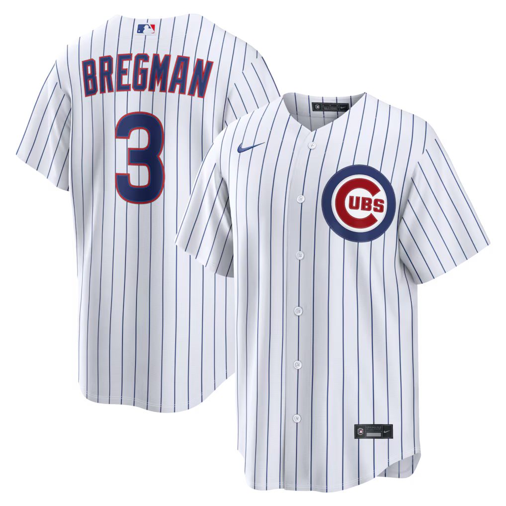 Cubs Nike Youth Alex Bregman Home Replica Jersey