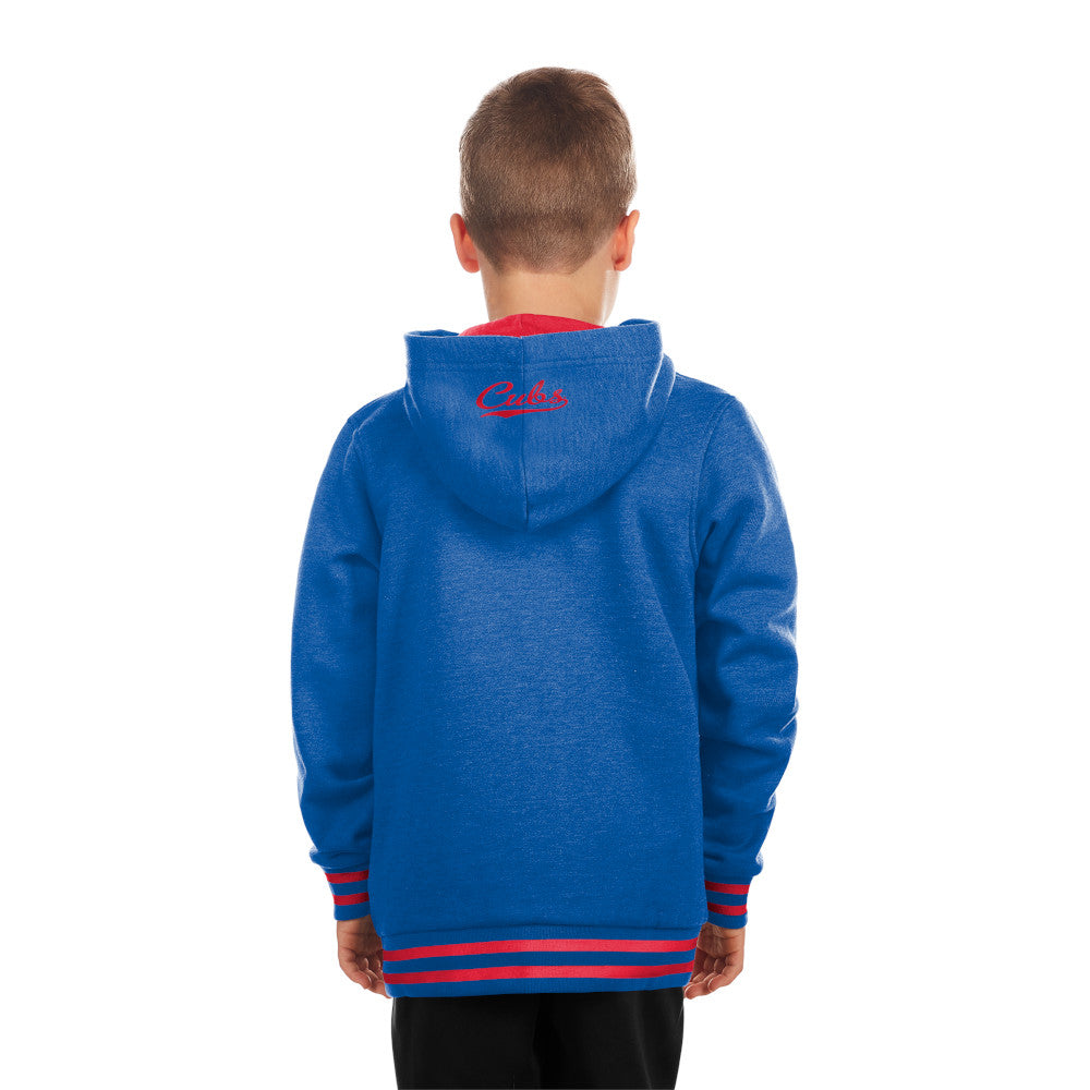 Cubs New Era Youth Screenprinted Hoody