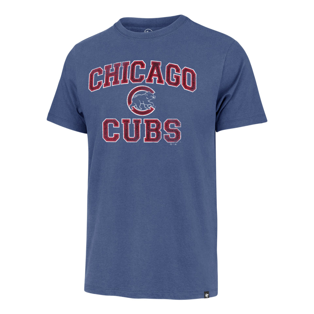 Cubs '47 Union Arch Walking Bear Franklin T-shirt