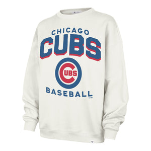 Cubs '47 Ladies Arch Cloud Oversized Crewneck (D)