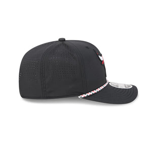 Bulls New Era Black Performance 970