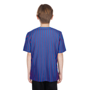 Cubs New Era Youth 2026 Pinstripe T-shirt