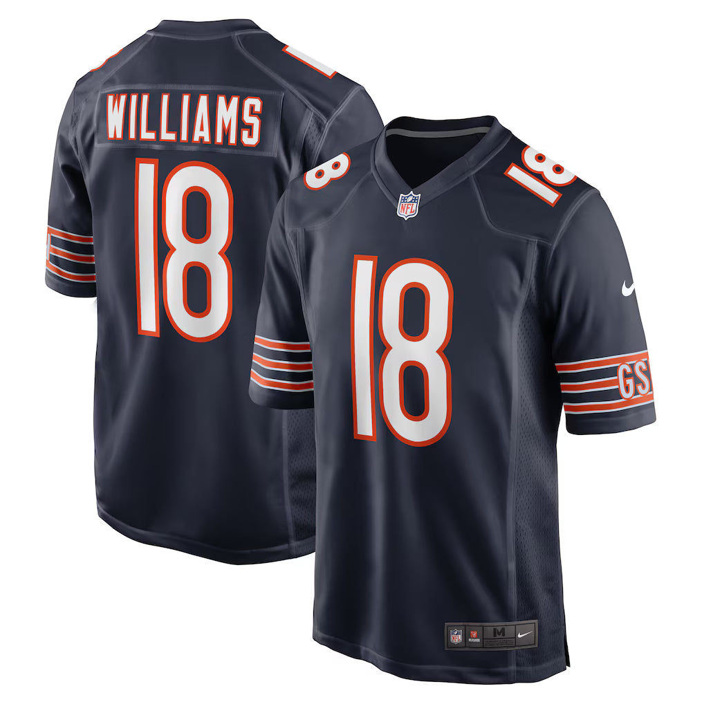 Bears Nike Caleb Williams Game Replica Jersey