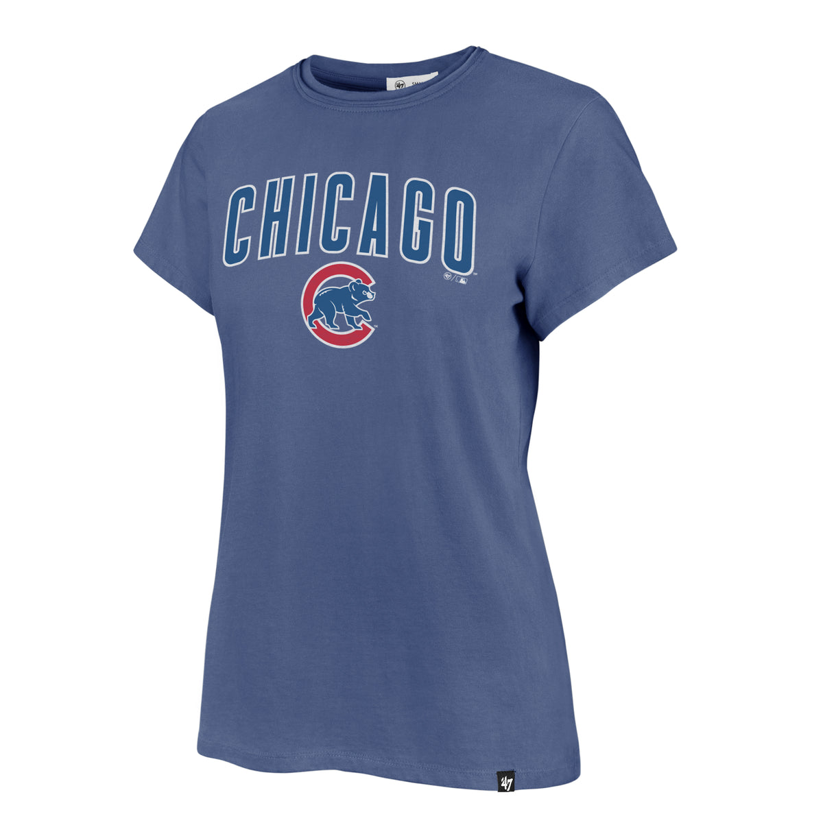 Cubs '47 Ladies Frankie Words Stacked Shirt