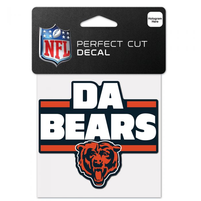 Bears Da Bears Perfect Cut Decal