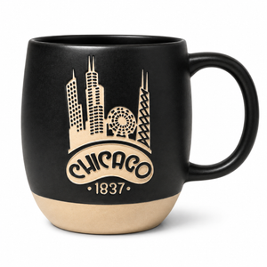 Chicago Icons Etched Mug