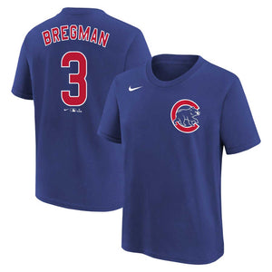 Cubs Nike Alex Bregman Player T-shirt