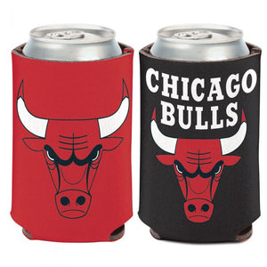 Bulls 2 Color Logo Coozie